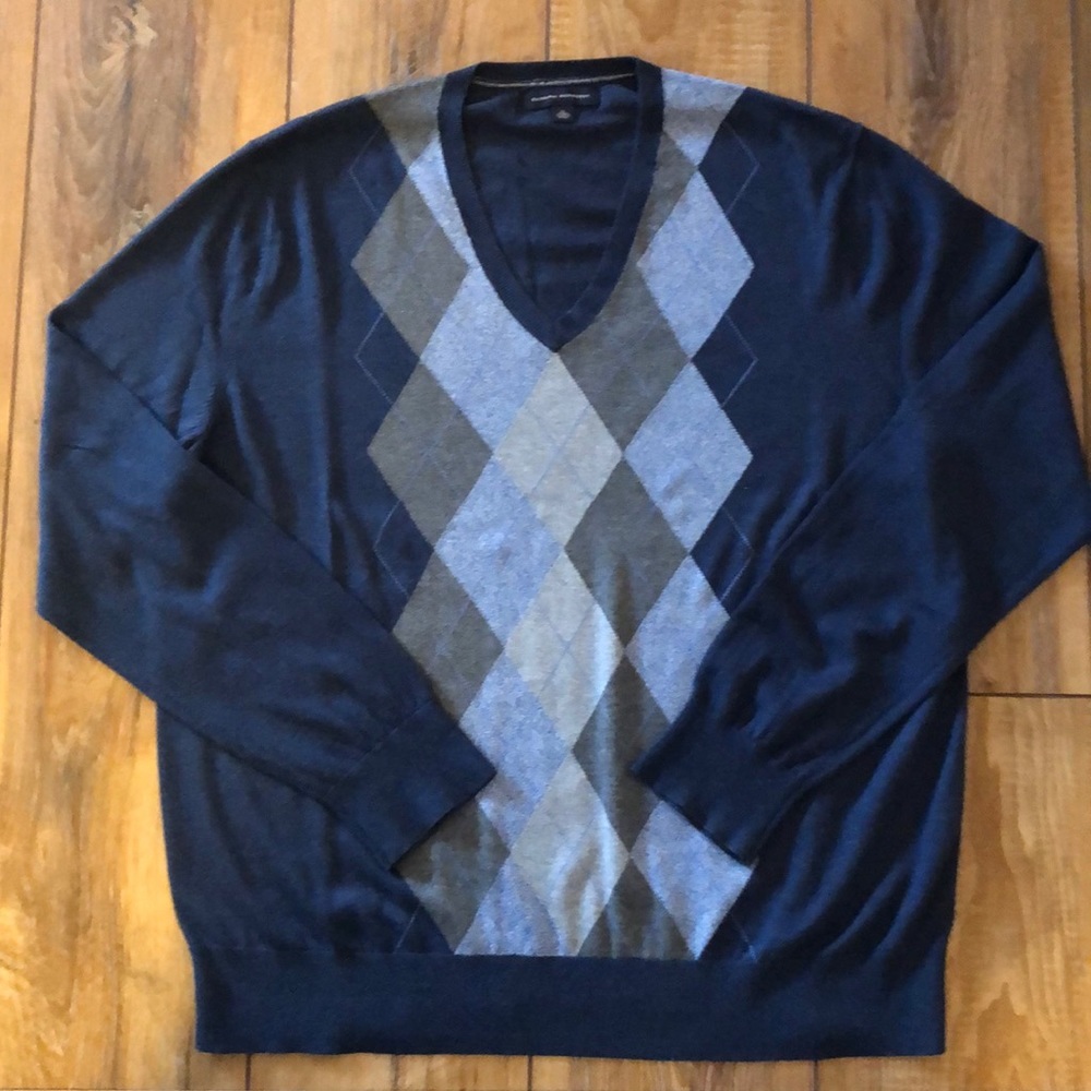 Silk Cotton Cashmere V-Neck Sweater